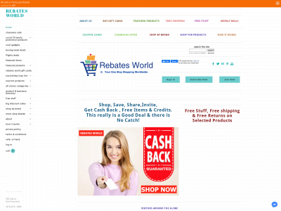 rebatesworld.weebly.com snapshot