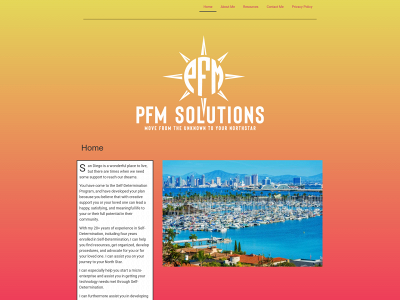 pfmsolutions.co snapshot