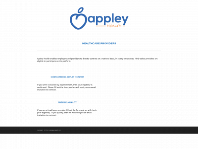 appleyhealth.com snapshot