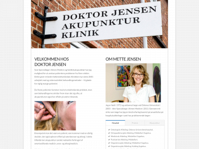 doktor-jensen.dk snapshot