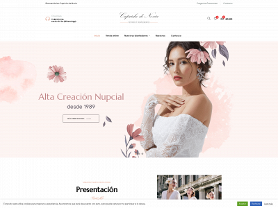 caprichodenovia.es snapshot