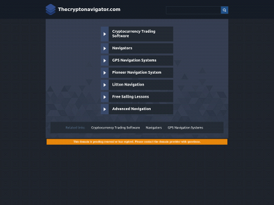 thecryptonavigator.com snapshot