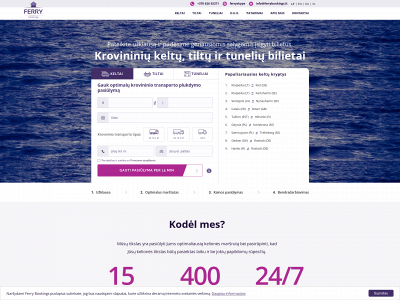 ferrybookings.lt snapshot