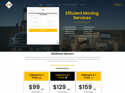 efficientmovingservices.com snapshot