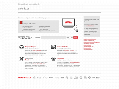 aldenis.es snapshot