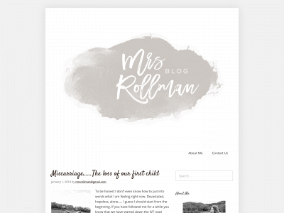 mrsrollmanblog.com snapshot
