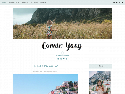 connie-yang.com snapshot