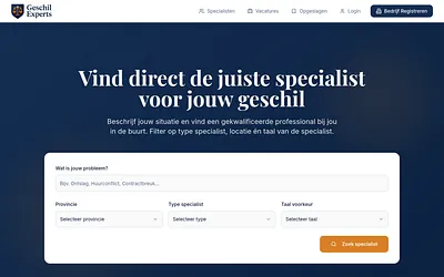 geschilexperts.nl snapshot