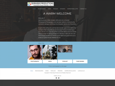 barnabasproductions.co.uk snapshot