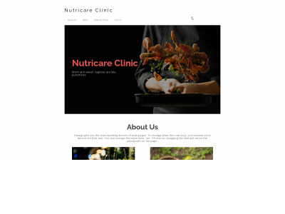 nutricareclinic.com snapshot