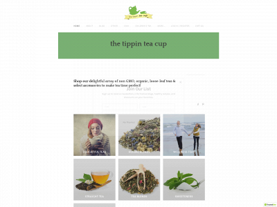 www.thetippinteacup.com snapshot