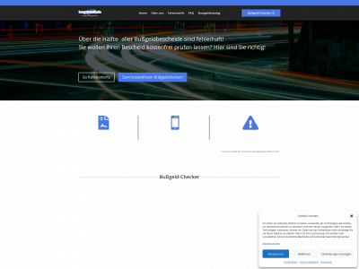 bussgeldfalle.de snapshot