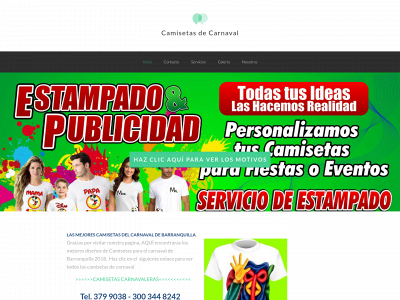 camisetasdecarnaval.com snapshot