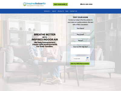 inspiredindoorair.com snapshot