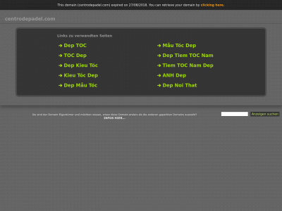 centrodepadel.com snapshot