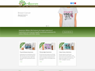 awarenessribbongifts.com snapshot