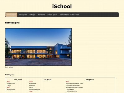 ischool.one snapshot