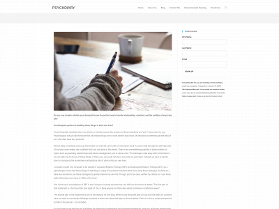 psychdiary.com snapshot