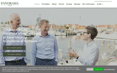 panoramainvest.dk snapshot