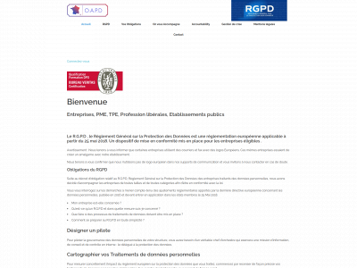 rgpd-organisation.fr snapshot