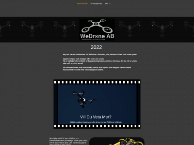 wedrone.se snapshot
