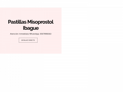 cytotecibague.com snapshot