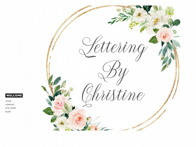 letteringbychristine.weebly.com snapshot