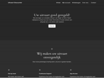 uitvaartdiscounter.nl snapshot