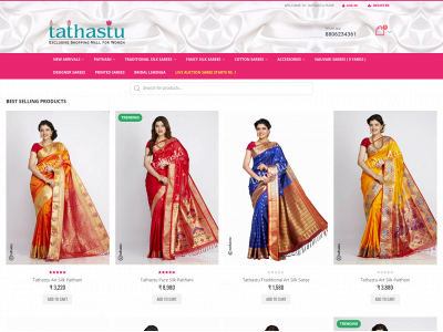 tathastu.fashion snapshot