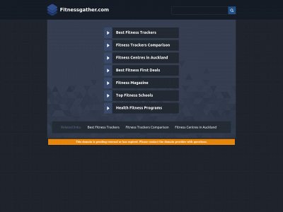 fitnessgather.com snapshot