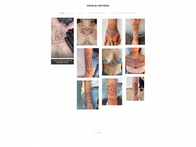 www.ceceliatattoos.com snapshot