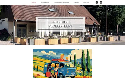 aubergeploegsteert.com snapshot