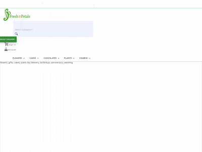 freshnpetals.com snapshot