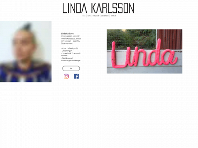 lindakarlsson.se snapshot