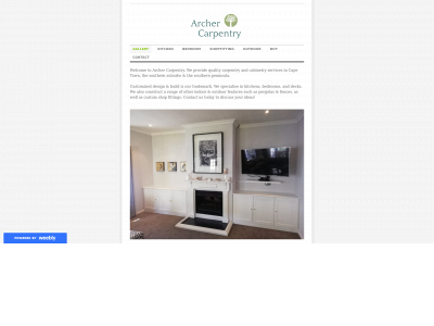 www.archercarpentry.co.za snapshot