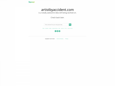 artistbyaccident.com snapshot