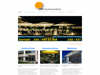 www.cityschirmeberlin.de snapshot