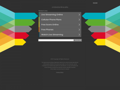 cricketonline.site snapshot