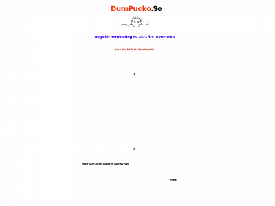 dumpucko.se snapshot