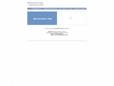 oejenklinikkenribe.dk snapshot