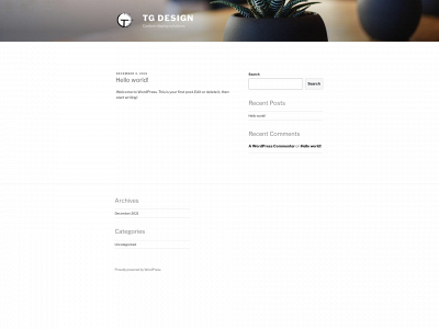 tgdesign.host snapshot