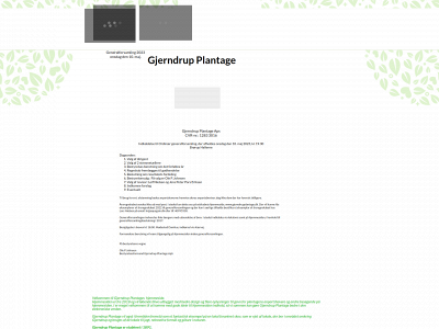 gjerndrupplantage.dk snapshot