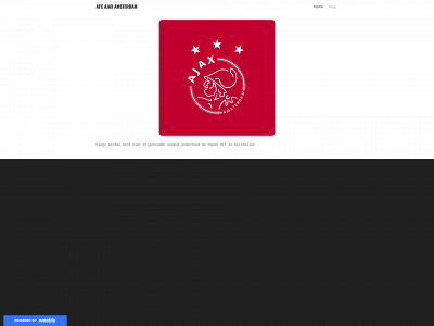 ajax-amsterdam-site.weebly.com snapshot