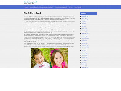 thesamercyfund.org snapshot