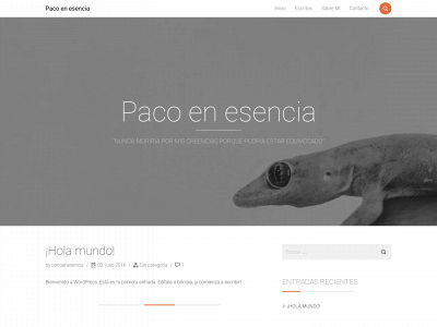 pacoenesencia.com snapshot