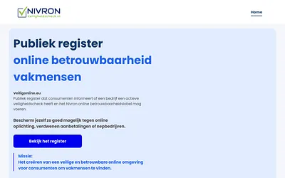 veiligonline.eu snapshot