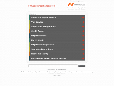 www.fixmyappliancecharlotte.com snapshot