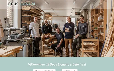 opuslignum.se snapshot