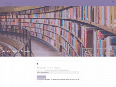 authorcassidytillman.net snapshot