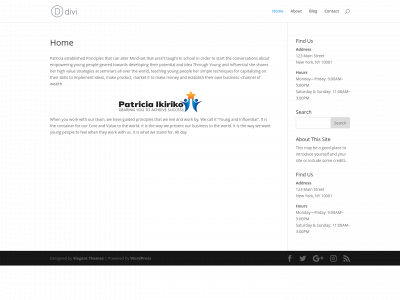 patriciaikiriko.com snapshot